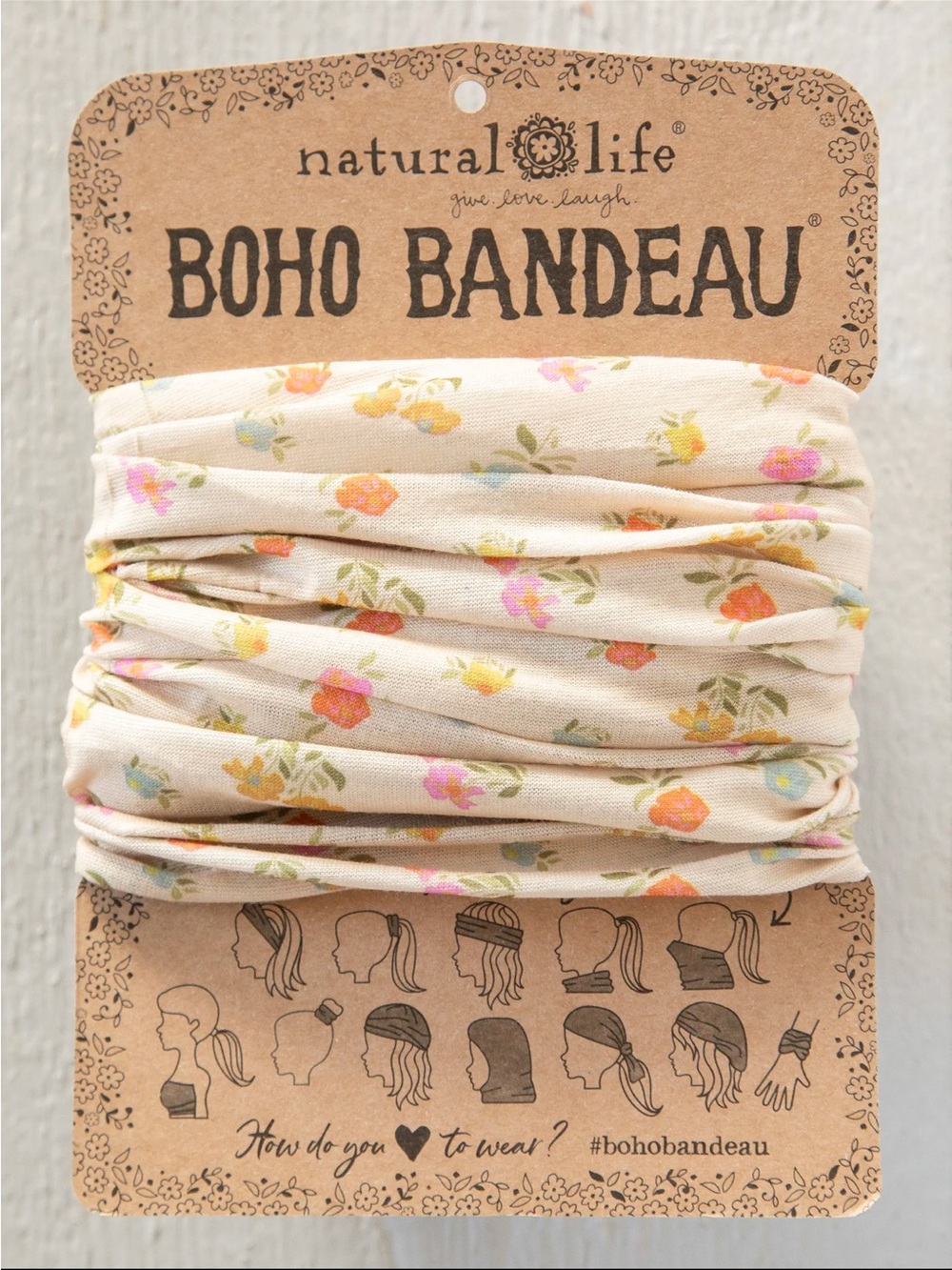 Natural Life boho Bandai hair band